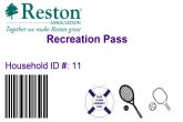 Member Adult All Access Recreation Pass
